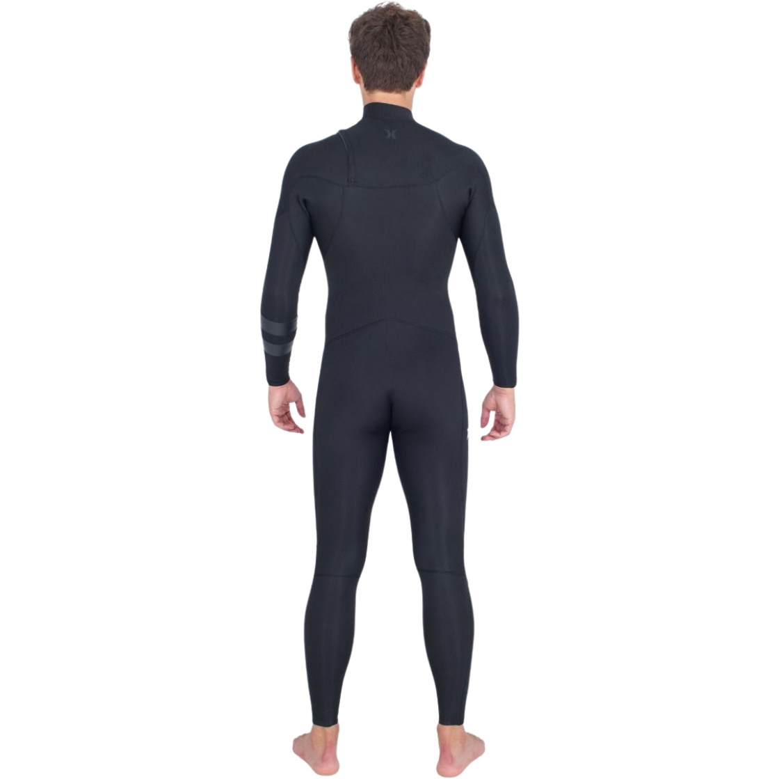 2026 Hurley Da Uomo Air 4/3mm Chest Zip Muta MFS0013413 - Black